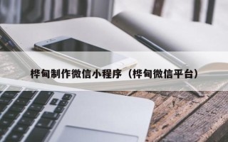 益阳桦甸制作微信小程序（桦甸微信平台）